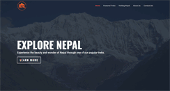 Desktop Screenshot of nepaloutdooradventures.com